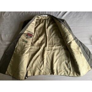 Size - XL Classic by Ungaro 44R Blazer Mens Dark Green Italy Cloth 6 Button